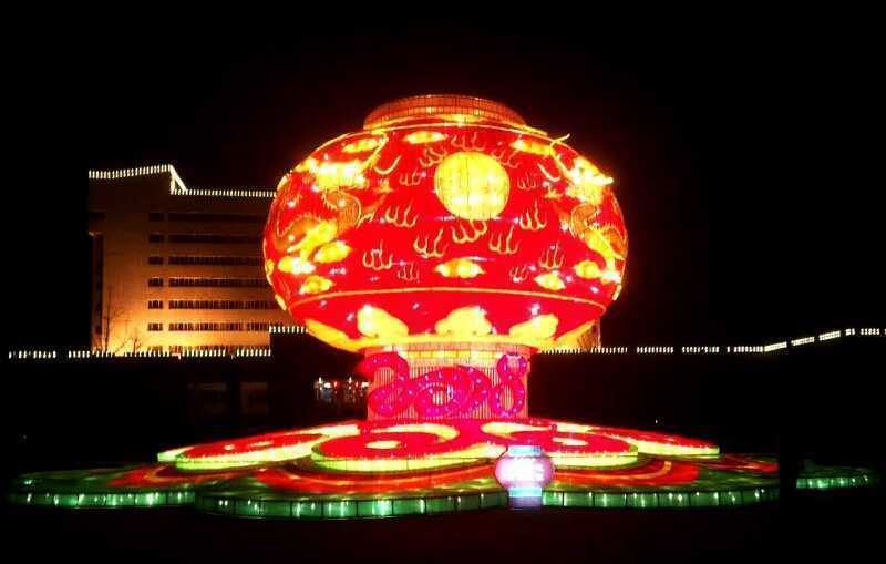 2018星火彩灯葫芦岛工程正火热进行中