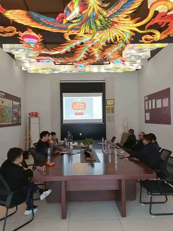 昨日公司又迎来陕西考察团莅临考察指导