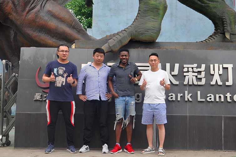 南非客户到我司考察