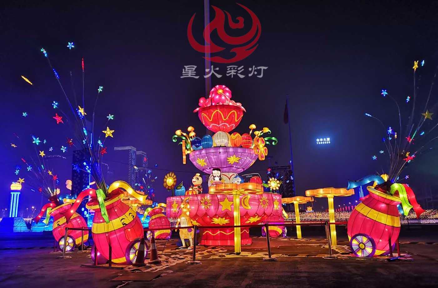 2019新疆乌鲁木齐大型迎春灯会